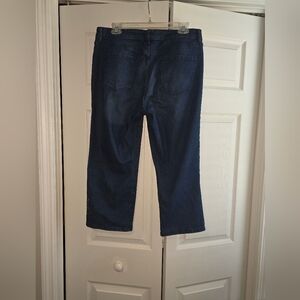 Nine West Dark Blue Cropped Women's Jeans